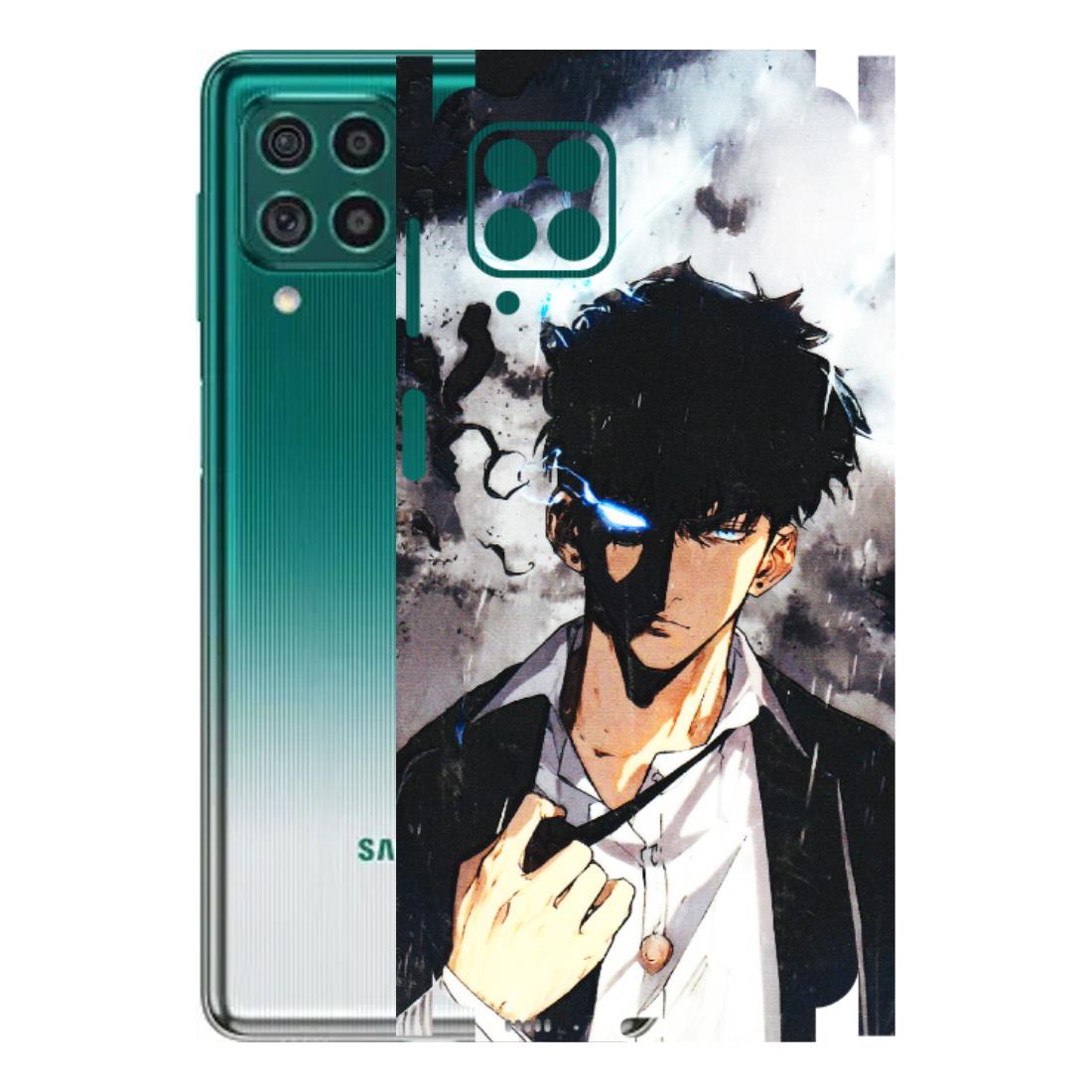 Samsung M/F/Note/Flip and C Phone Skins (All Models) - Sung Jinwoo Manhwa Anime - 3D Embossed Finish (L-328) Samsung Galaxy M62