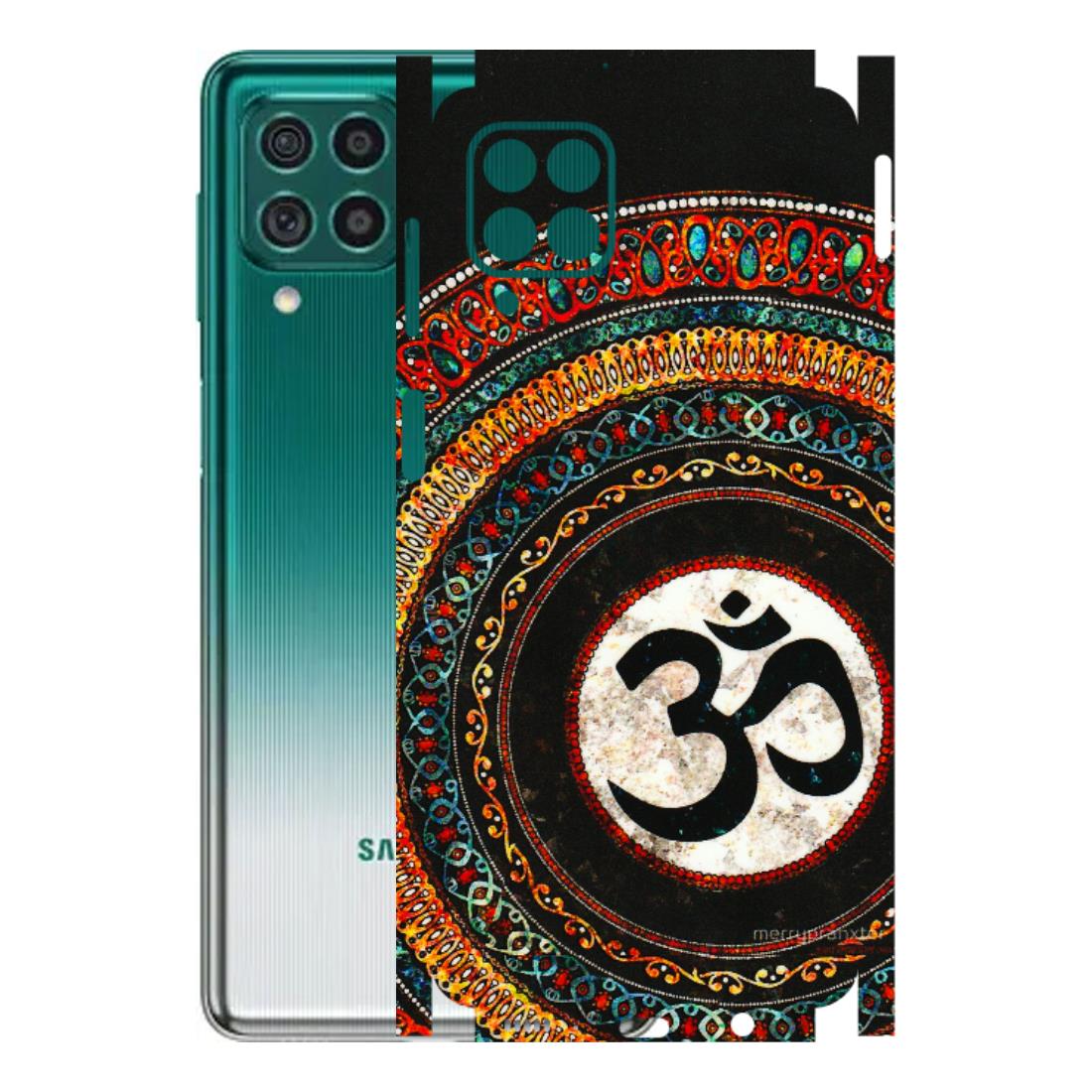 Samsung M/F/Note/Flip and C Phone Skins (All Models) - Aum Chant Abstract - 3D Embossed Finish (L-42) Samsung Galaxy M62