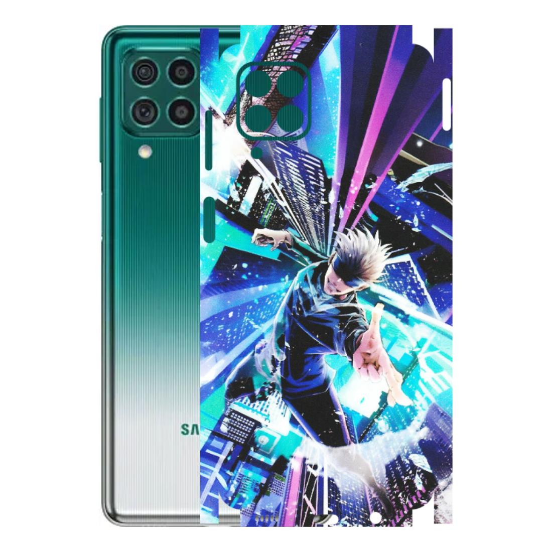 Samsung M/F/Note/Flip and C Phone Skins (All Models) - Manga Action Jujustu Kaisen Anime - Matte Finish (M-155) Samsung Galaxy M62