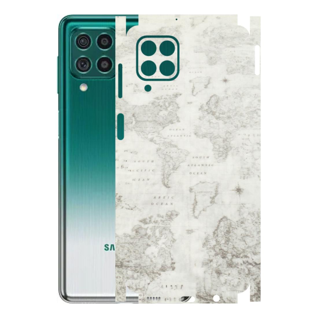Samsung M/F/Note/Flip and C Phone Skins (All Models) - World Travel Map - Transparent Finish (T-04) Samsung Galaxy M62