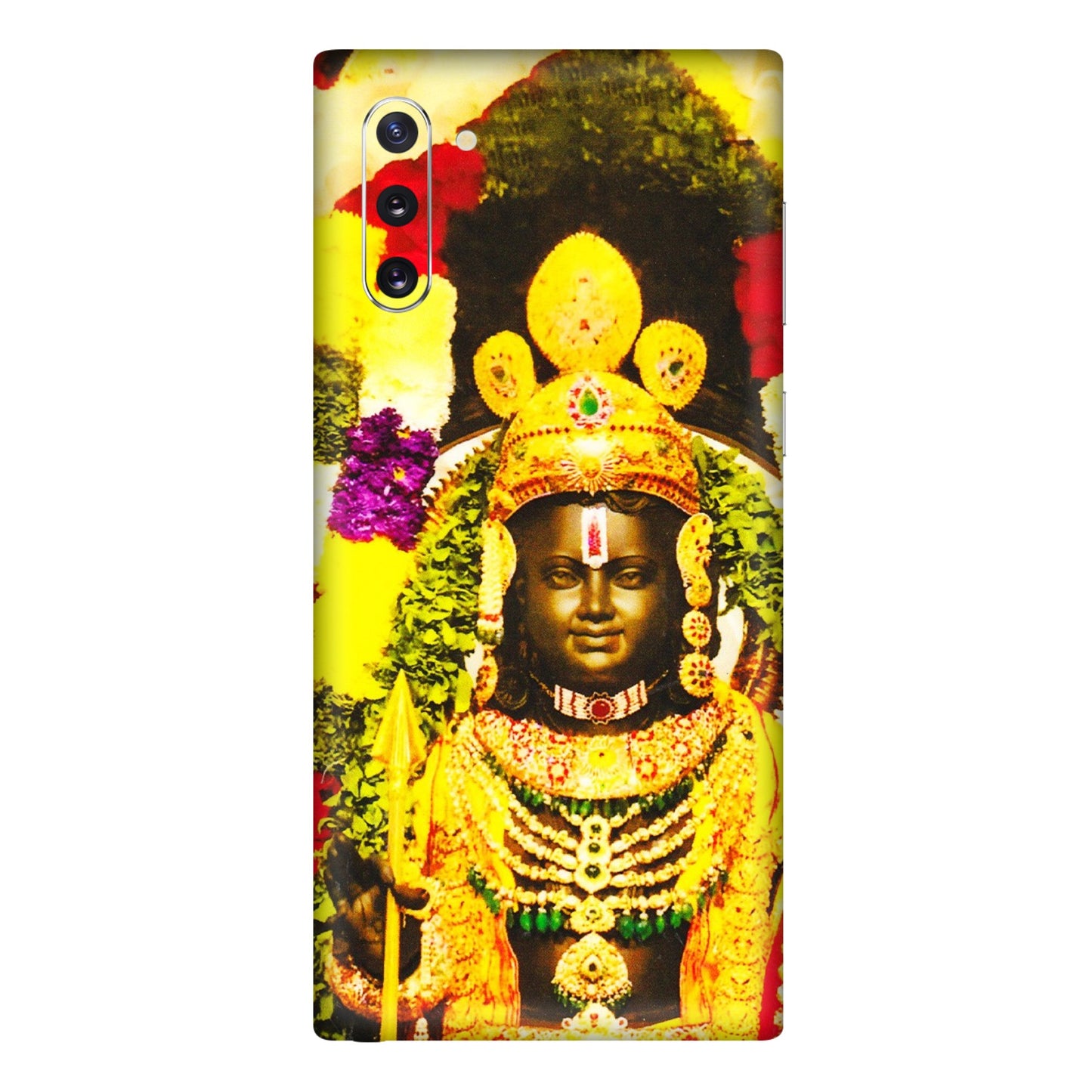 Samsung M/F/Note/Flip and C Phone Skins (All Models) - Ram Lalla Ayodhya - 3D Embossed Finish (L-103) Samsung Galaxy Note 10