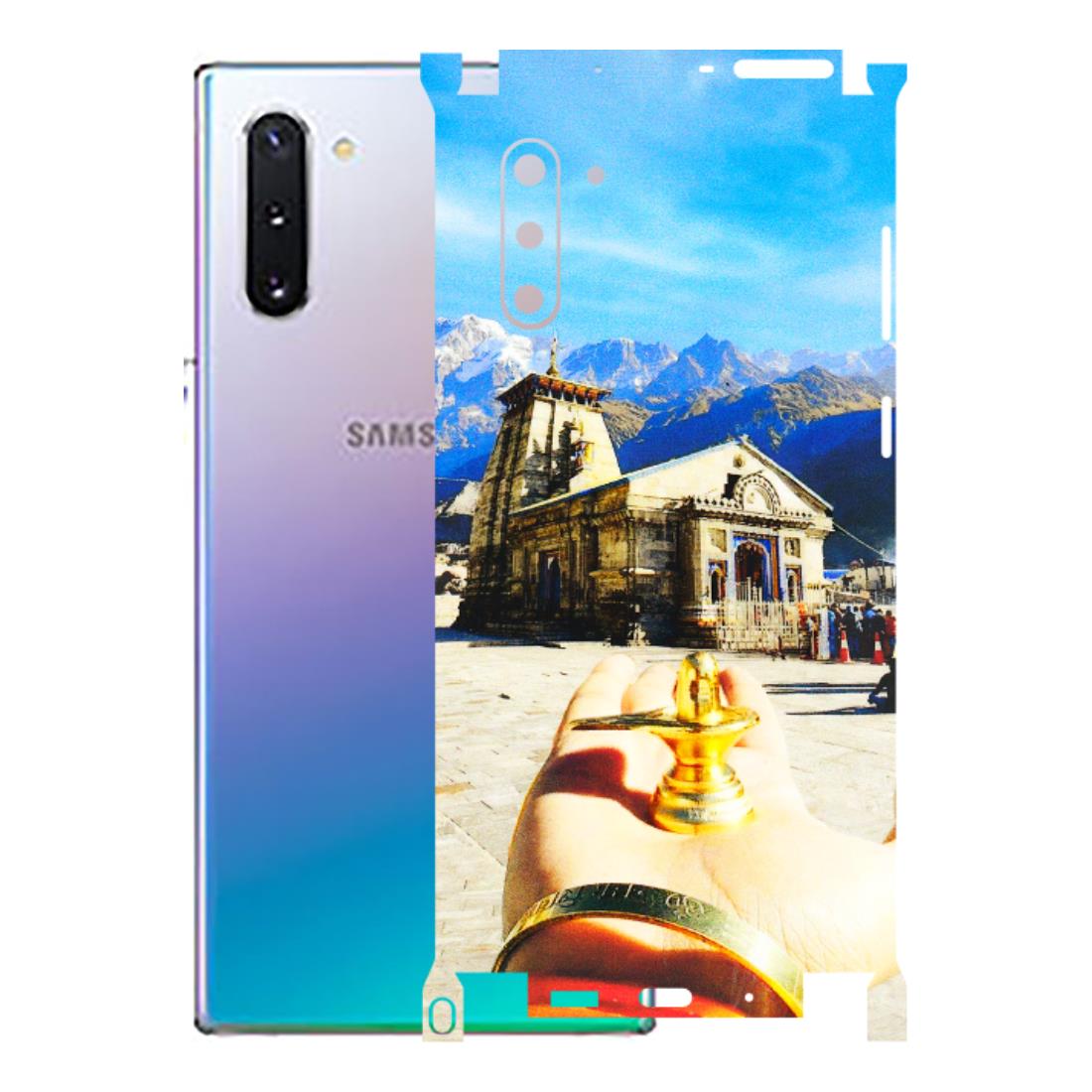 Samsung M/F/Note/Flip and C Phone Skins (All Models) - Beauty of Kedarnath - 3D Embossed Finish (L-108) Samsung Galaxy Note 10