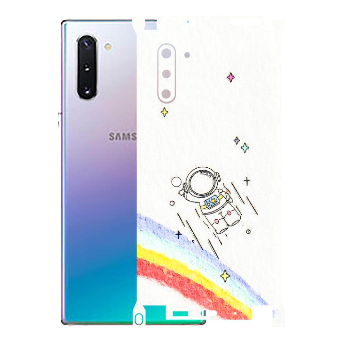 Samsung M/F/Note/Flip and C Phone Skins (All Models) - Milkyway Astronaut - 3D Embossed Finish (L-110) Samsung Galaxy Note 10