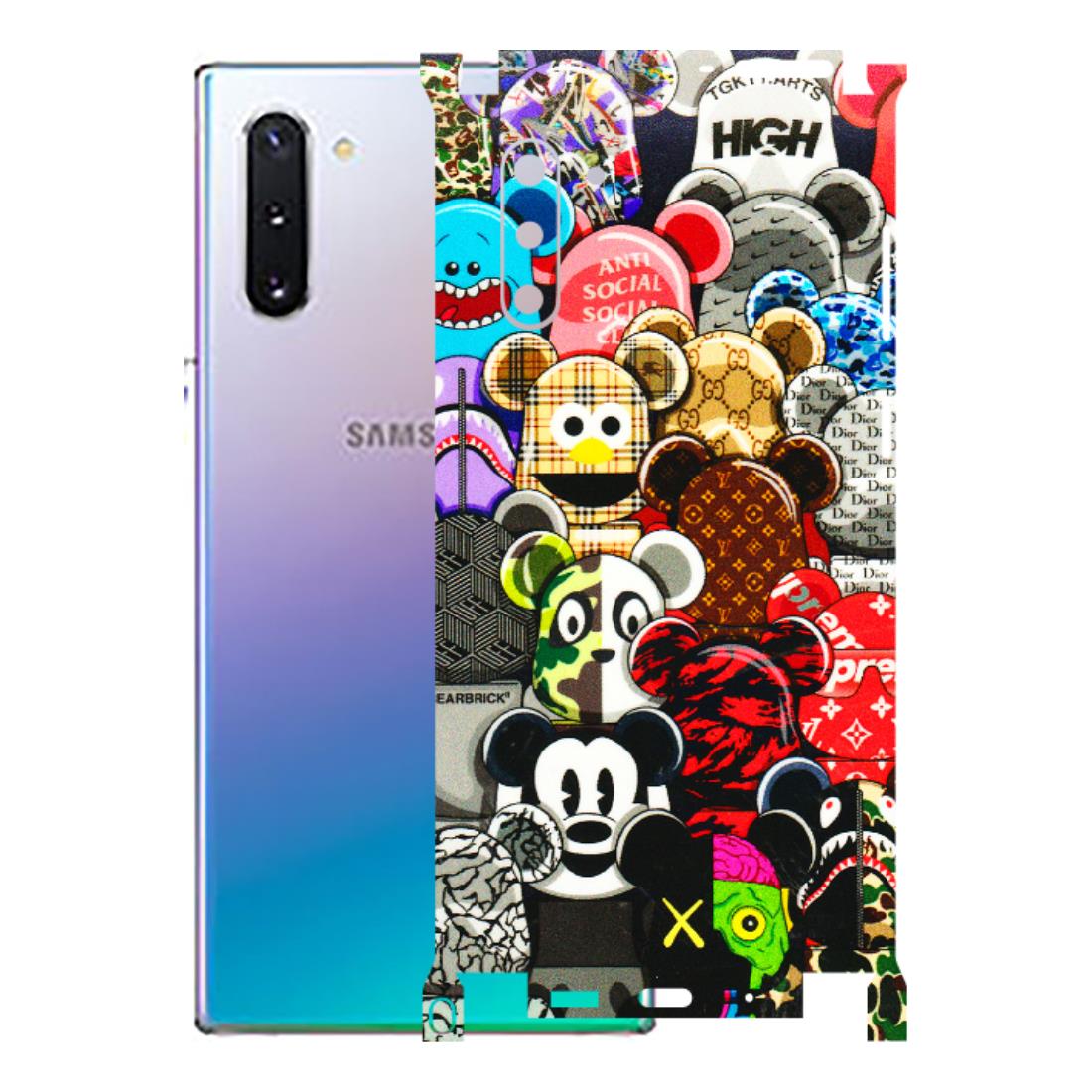 Samsung M/F/Note/Flip and C Phone Skins (All Models) - More Mickey Mouses - 3D Embossed Finish (L-118) Samsung Galaxy Note 10