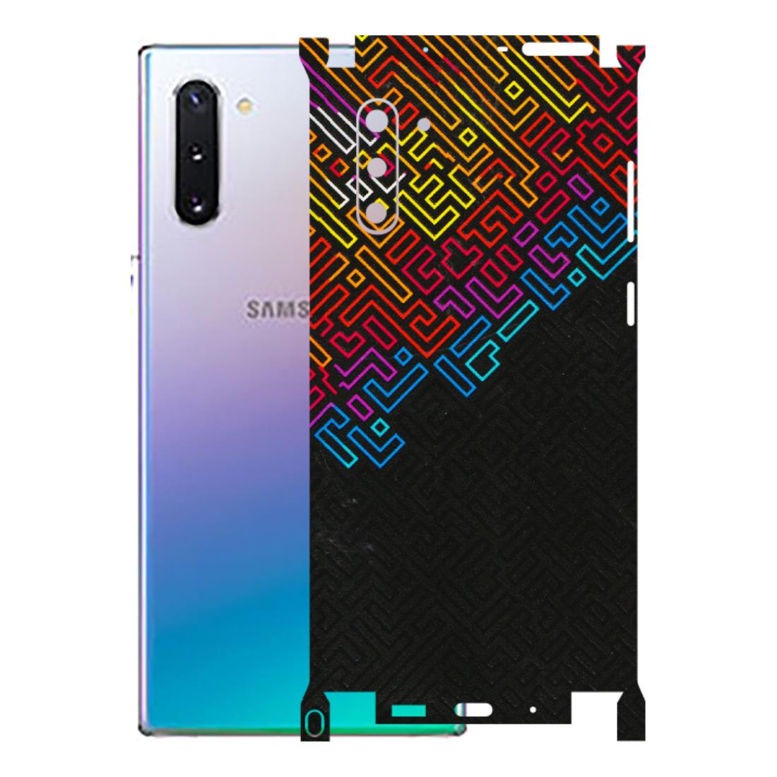 Samsung M/F/Note/Flip and C Phone Skins (All Models) - Dotme Pattern Art - 3D Embossed Finish (L-121) Samsung Galaxy Note 10