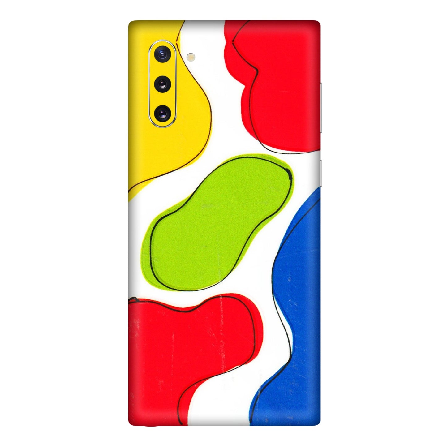 Samsung M/F/Note/Flip and C Phone Skins (All Models) - RGB Colour Paint - 3D Embossed Finish (L-284) Samsung Galaxy Note 10