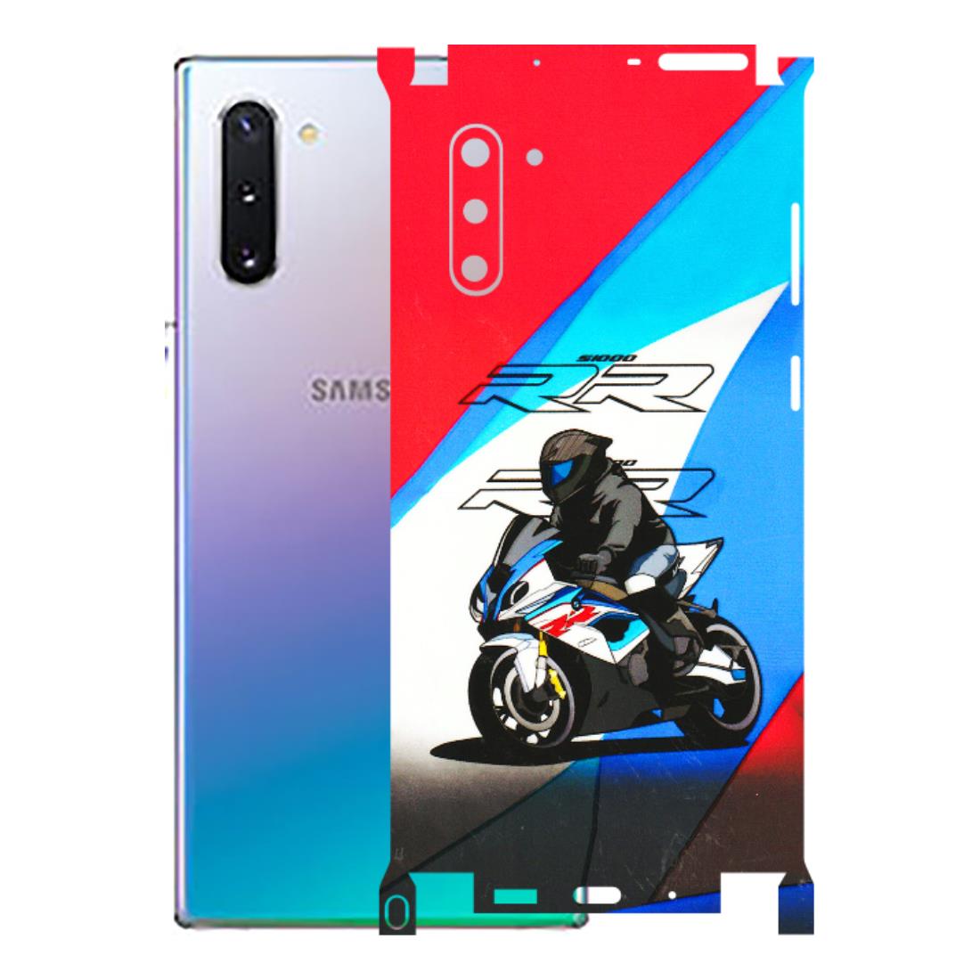 Samsung M/F/Note/Flip and C Phone Skins (All Models) - Bikers Love - 3D Embossed Finish (L-58) Samsung Galaxy Note 10