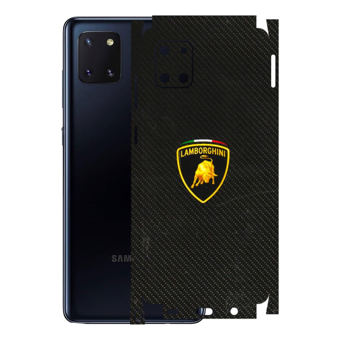 Samsung M/F/Note/Flip and C Phone Skins (All Models) - Dotted Lambo - 3D Embossed Finish (L-105) Samsung Galaxy Note 10 Lite