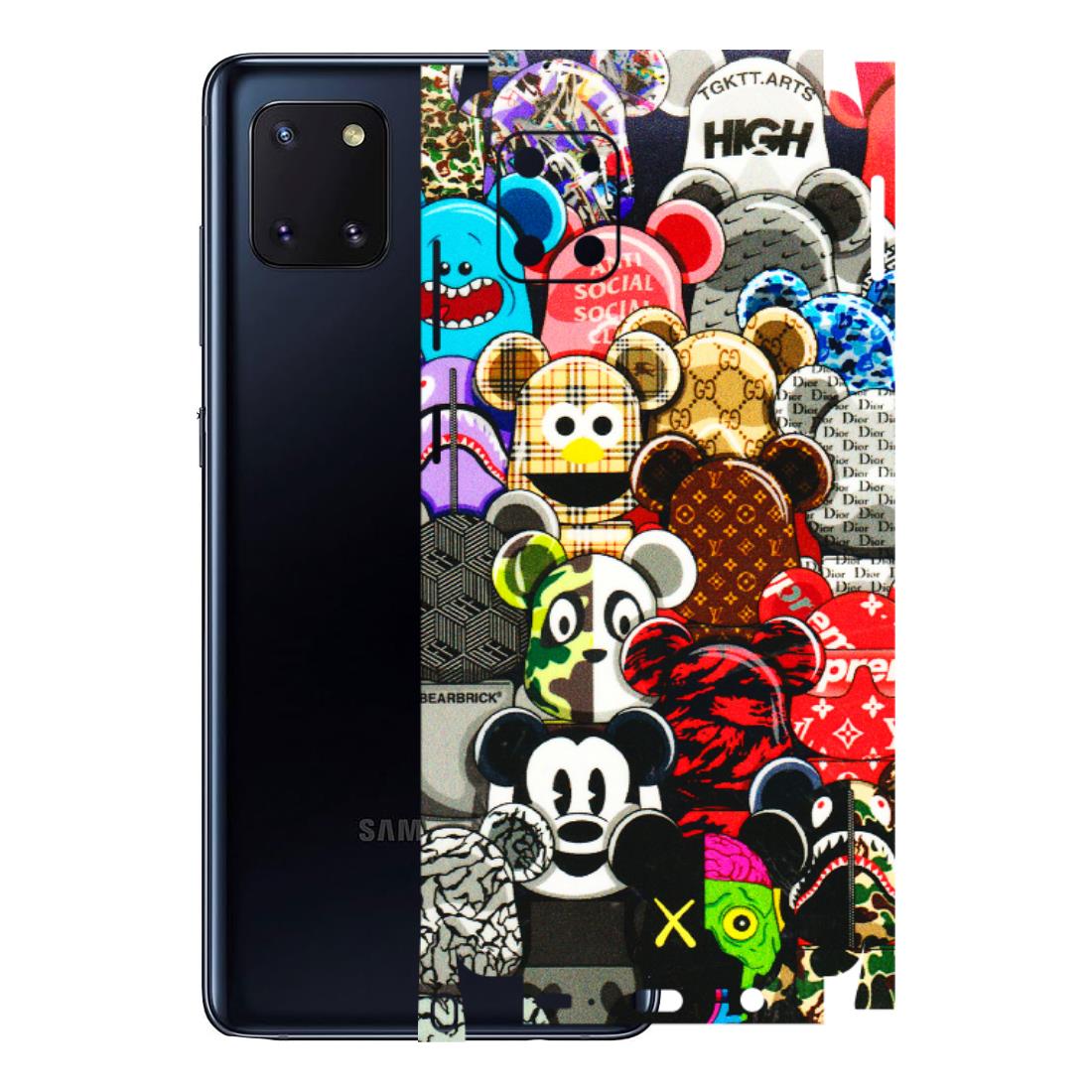 Samsung M/F/Note/Flip and C Phone Skins (All Models) - More Mickey Mouses - 3D Embossed Finish (L-118) Samsung Galaxy Note 10 Lite