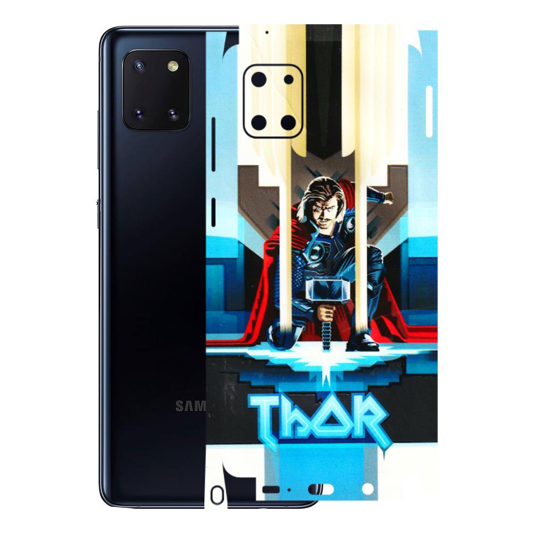 Samsung M/F/Note/Flip and C Phone Skins (All Models) - Thor - 3D Embossed Finish (L-137) Samsung Galaxy Note 10 Lite