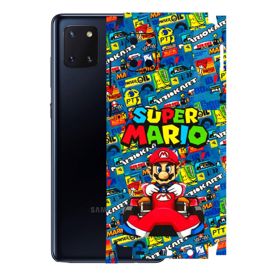 Samsung M/F/Note/Flip and C Phone Skins (All Models) - Super Mario Kart - 3D Embossed Finish (L-140) Samsung Galaxy Note 10 Lite