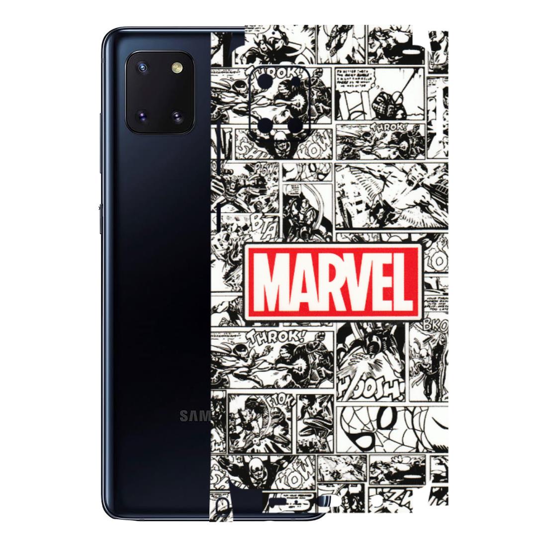 Samsung M/F/Note/Flip and C Phone Skins (All Models) - Marvel Comic - 3D Embossed Finish (L-171) Samsung Galaxy Note 10 Lite