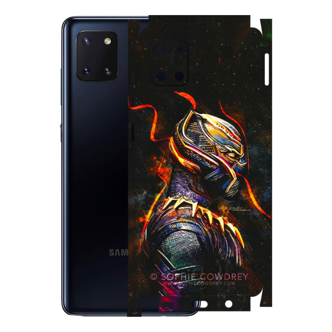 Samsung M/F/Note/Flip and C Phone Skins (All Models) - Black Panther - 3D Embossed Finish (L-190) Samsung Galaxy Note 10 Lite