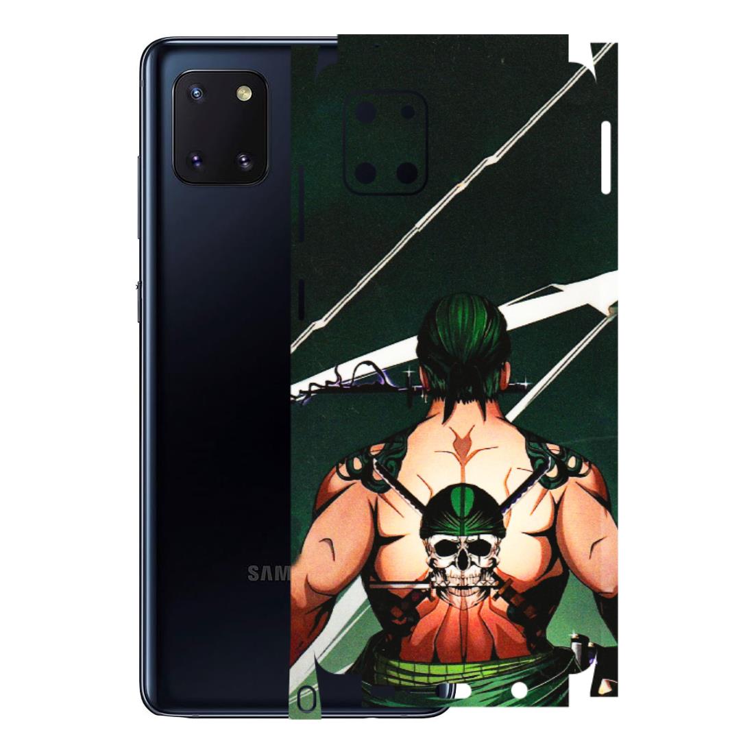 Samsung M/F/Note/Flip and C Phone Skins (All Models) - Zoro Anime - 3D Embossed Finish (L-23) Samsung Galaxy Note 10 Lite