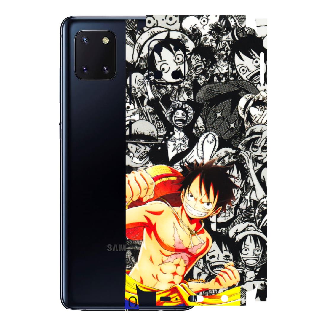 Samsung M/F/Note/Flip and C Phone Skins (All Models) - Anime Comics Games Doodles - 3D Embossed Finish (L-27) Samsung Galaxy Note 10 Lite