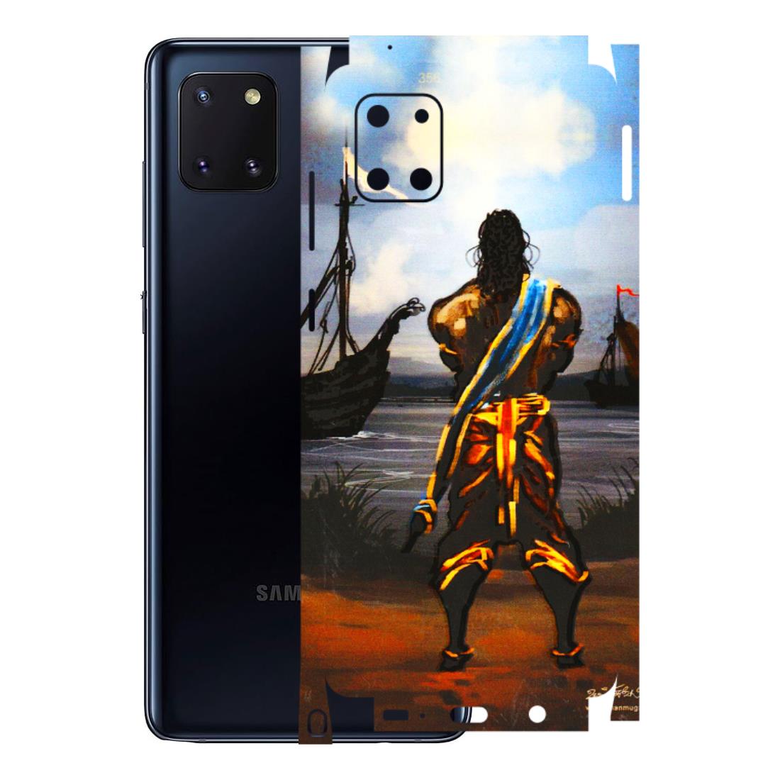 Samsung M/F/Note/Flip and C Phone Skins (All Models) - Heavenly God Figure - 3D Embossed Finish (L-34) Samsung Galaxy Note 10 Lite