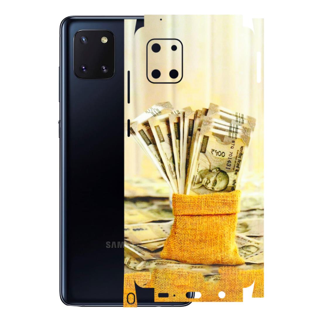 Samsung M/F/Note/Flip and C Phone Skins (All Models) - Show Me The Money - 3D Embossed Finish (L-52) Samsung Galaxy Note 10 Lite