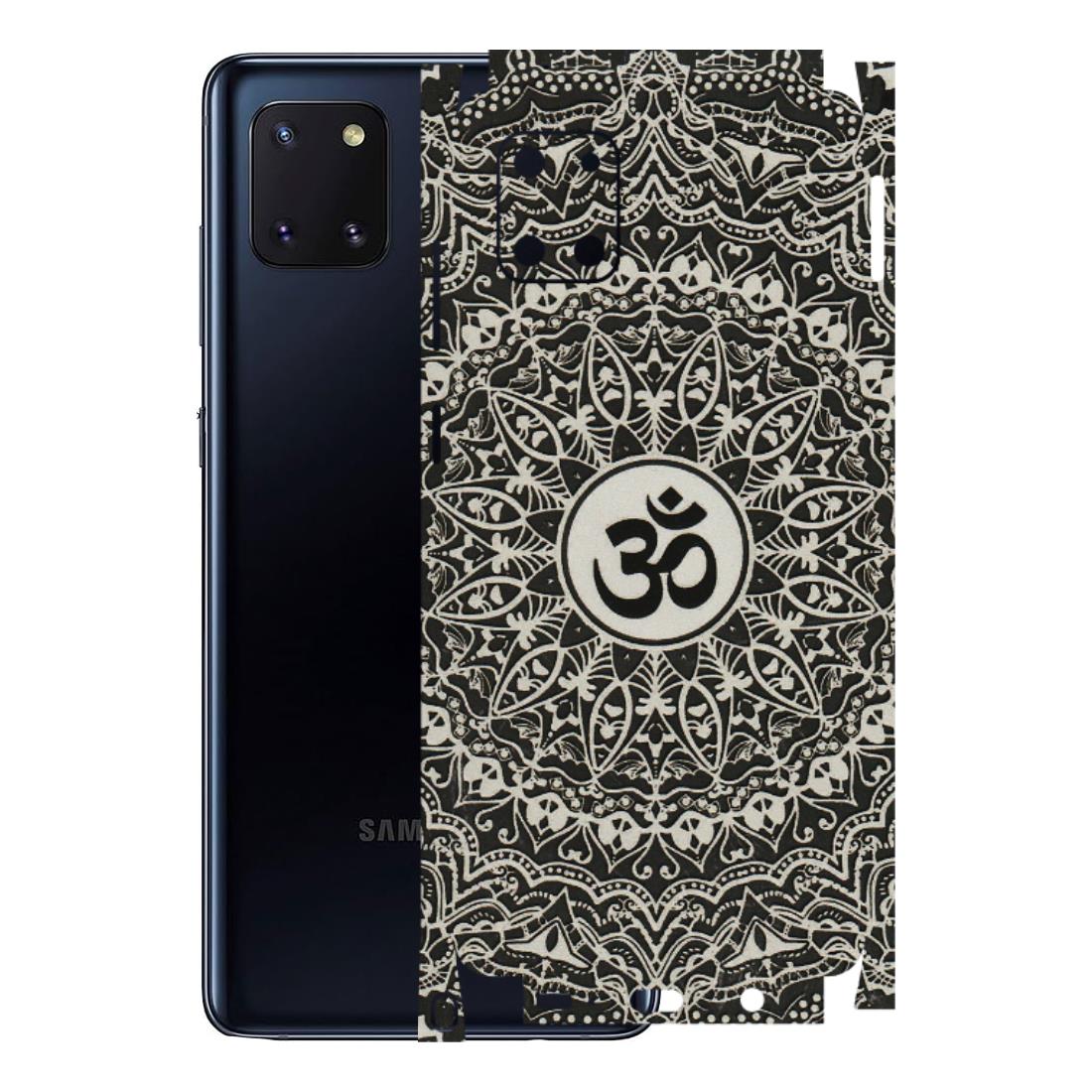 Samsung M/F/Note/Flip and C Phone Skins (All Models) - Aum Elegant Mandala - 3D Embossed Finish (L-62) Samsung Galaxy Note 10 Lite