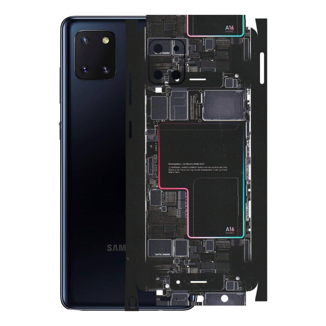 Samsung M/F/Note/Flip and C Phone Skins (All Models) - Motherboard Circuit Layout - Matte Finish (M-117) Samsung Galaxy Note 10 Lite