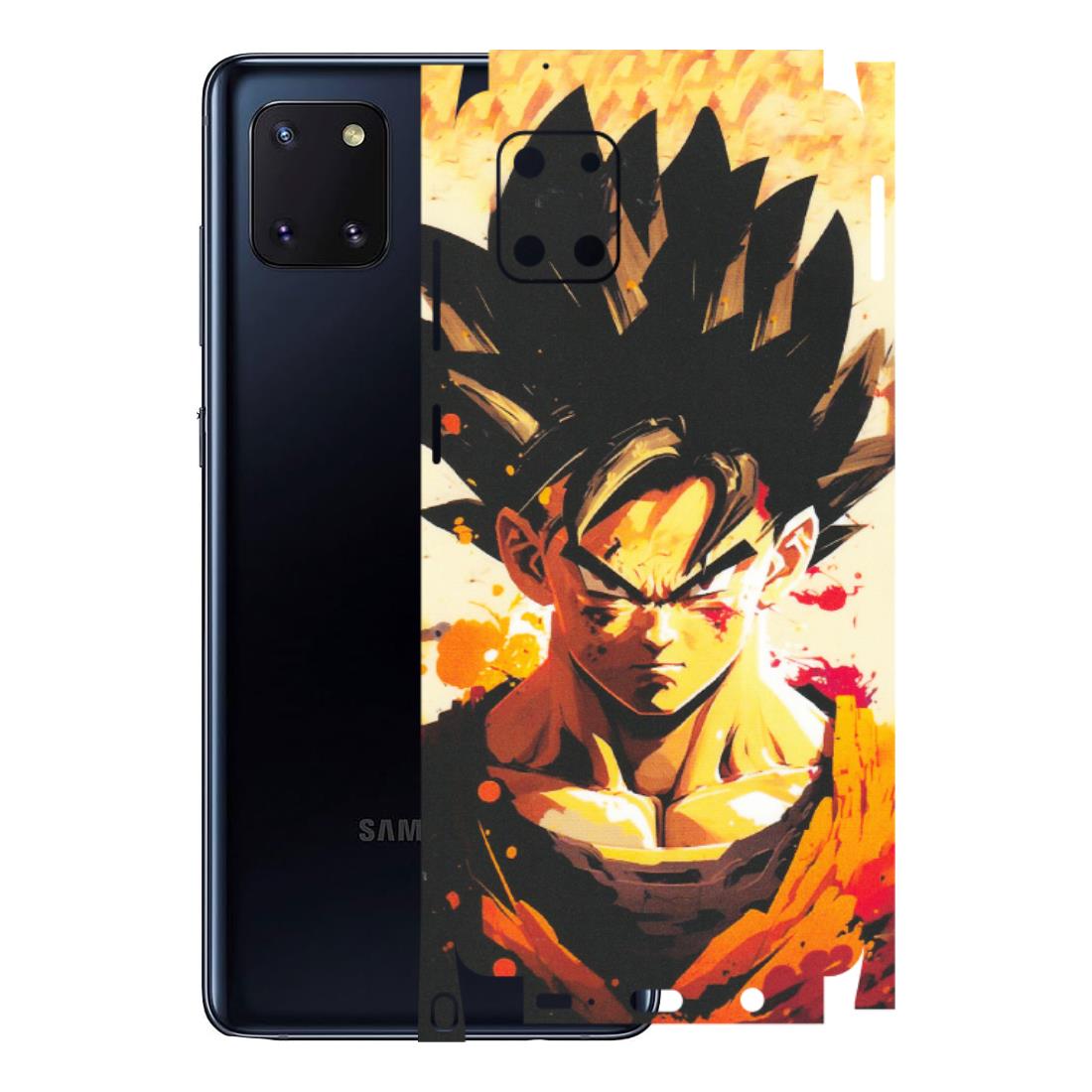 Samsung M/F/Note/Flip and C Phone Skins (All Models) - Angry Goku - Matte Finish (M-12) Samsung Galaxy Note 10 Lite