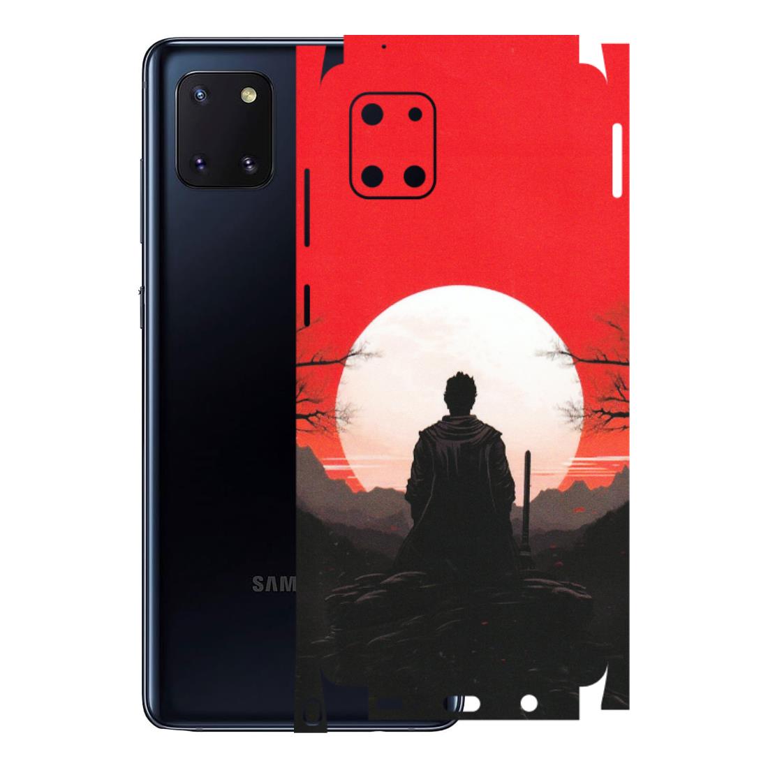 Samsung M/F/Note/Flip and C Phone Skins (All Models) - Samurai Anime - Matte Finish (M-141) Samsung Galaxy Note 10 Lite