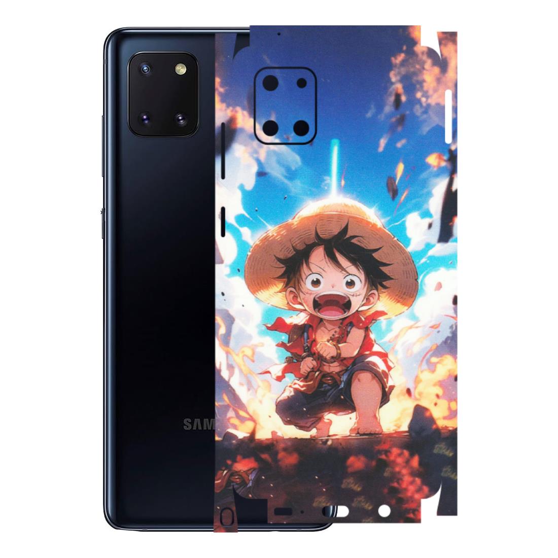 Samsung M/F/Note/Flip and C Phone Skins (All Models) - Toon One Piece Cute Character - Matte Finish (M-35) Samsung Galaxy Note 10 Lite