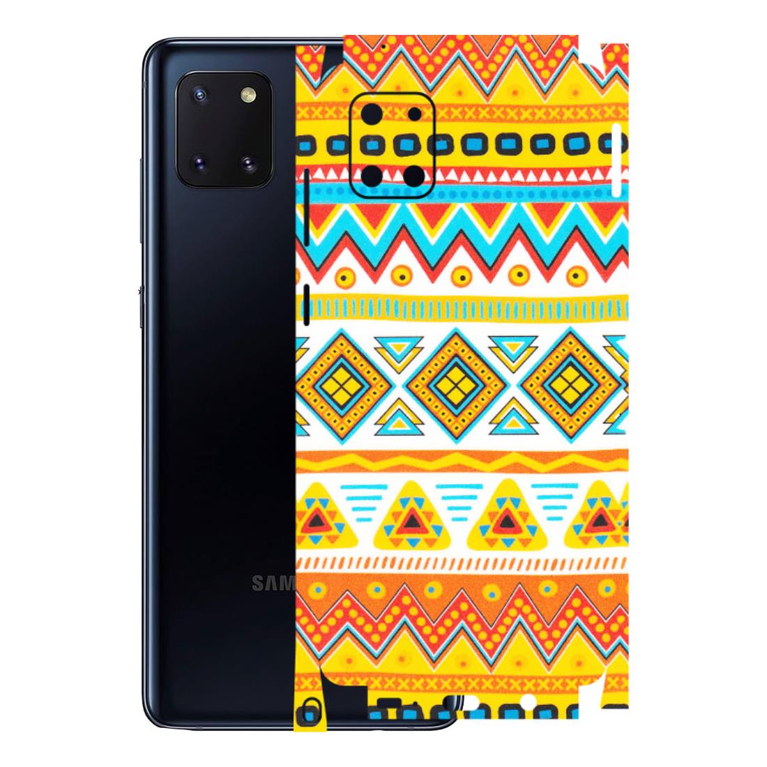 Samsung M/F/Note/Flip and C Phone Skins (All Models) - Mexican Abstract - Matte Finish (M-71) Samsung Galaxy Note 10 Lite