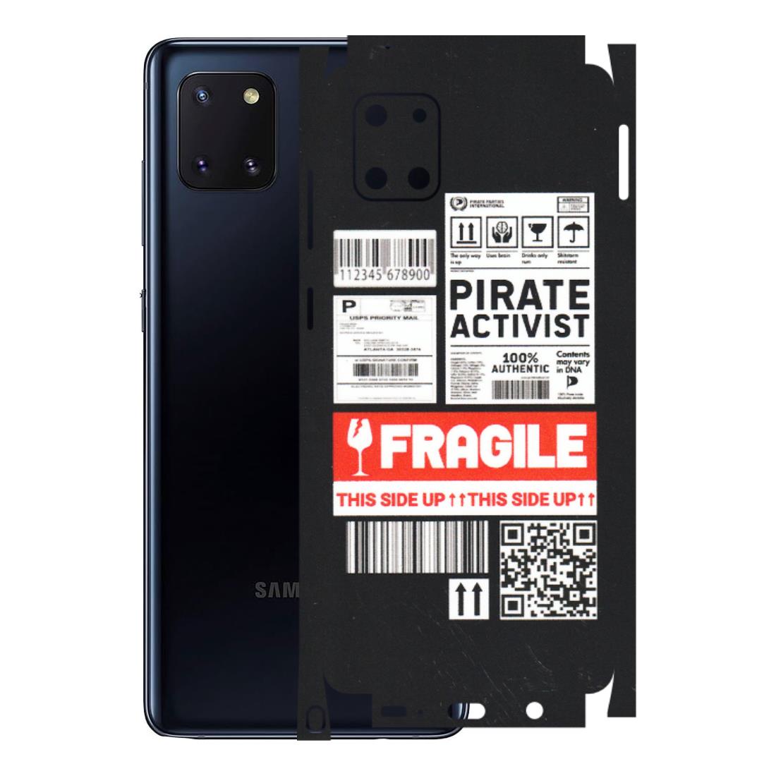 Samsung M/F/Note/Flip and C Phone Skins (All Models) - Handle With Care - Matte Finish (M-99) Samsung Galaxy Note 10 Lite