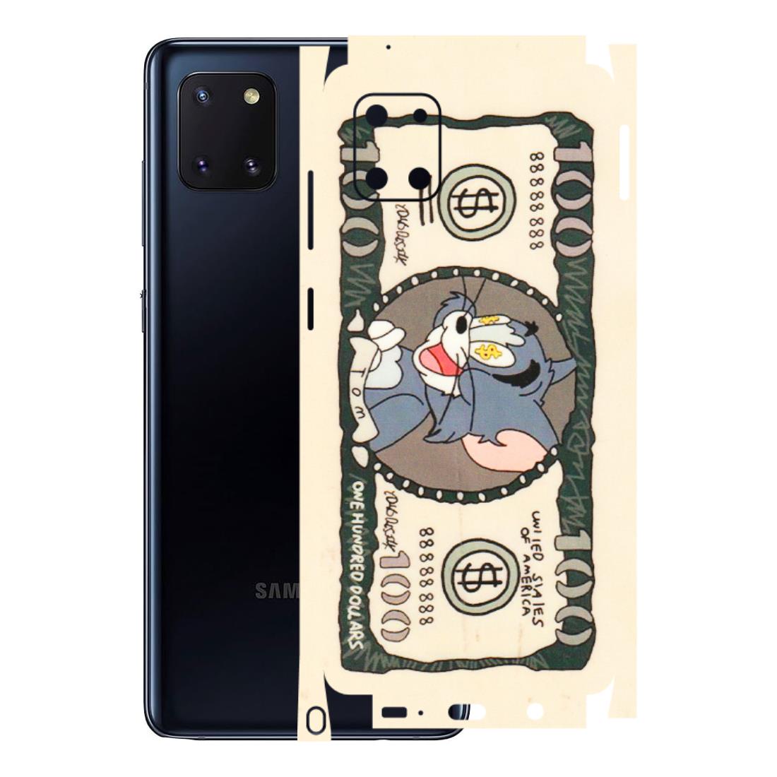 Samsung M/F/Note/Flip and C Phone Skins (All Models) - One Hundred Dollar Tom - Transparent Finish (T-16) Samsung Galaxy Note 10 Lite