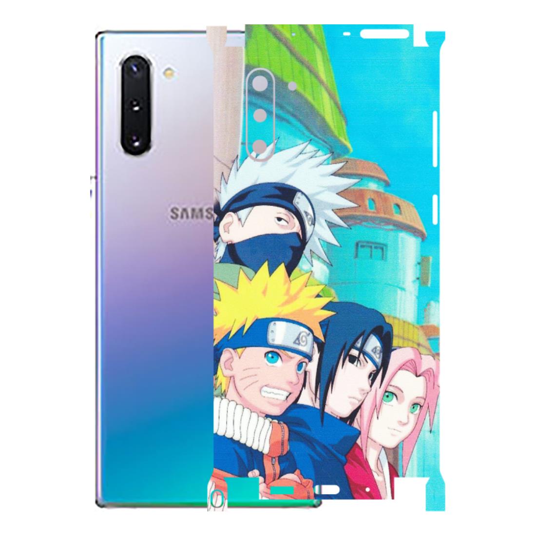 Samsung M/F/Note/Flip and C Phone Skins (All Models) - Team Minato And Kakashi - Matte Finish (M-101) Samsung Galaxy Note 10