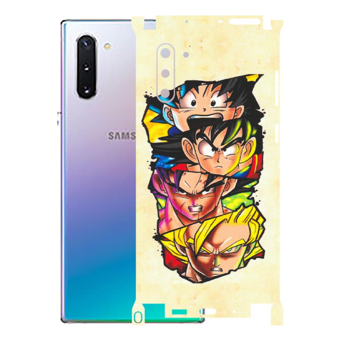 Samsung M/F/Note/Flip and C Phone Skins (All Models) - Angry Multi Anime - Matte Finish (M-113) Samsung Galaxy Note 10
