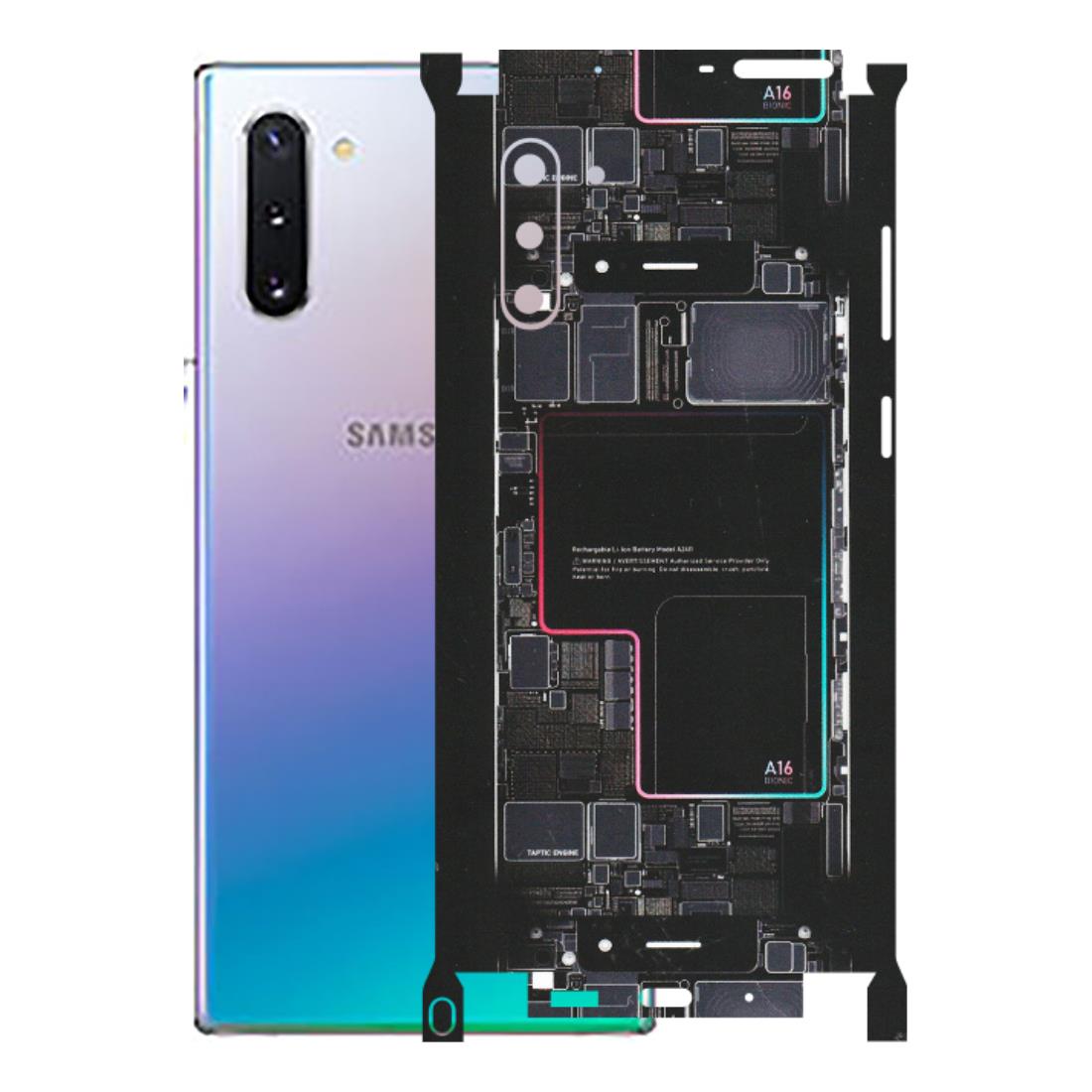 Samsung M/F/Note/Flip and C Phone Skins (All Models) - Motherboard Circuit Layout - Matte Finish (M-117) Samsung Galaxy Note 10