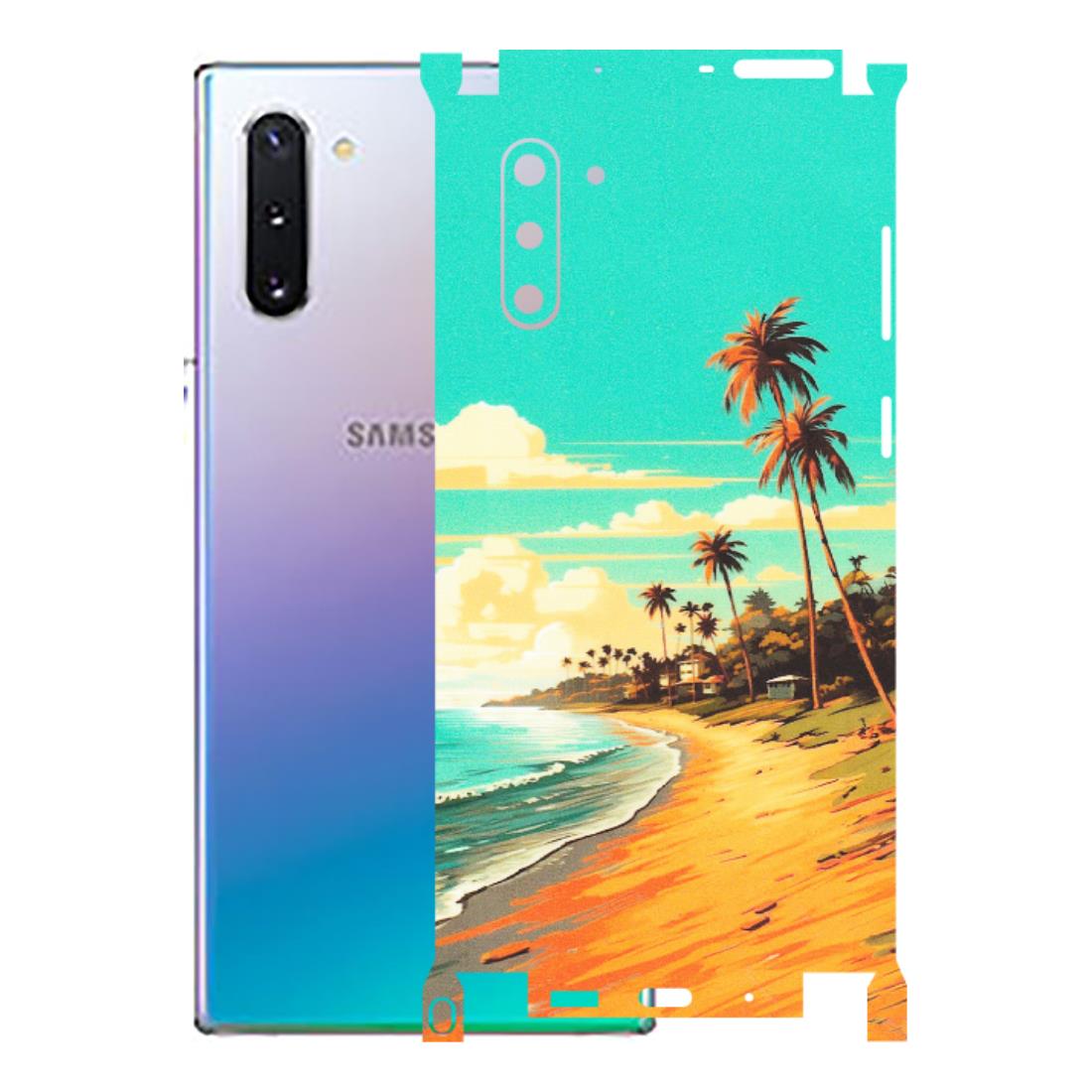 Samsung M/F/Note/Flip and C Phone Skins (All Models) - Miami Beach - Matte Finish (M-136) Samsung Galaxy Note 10