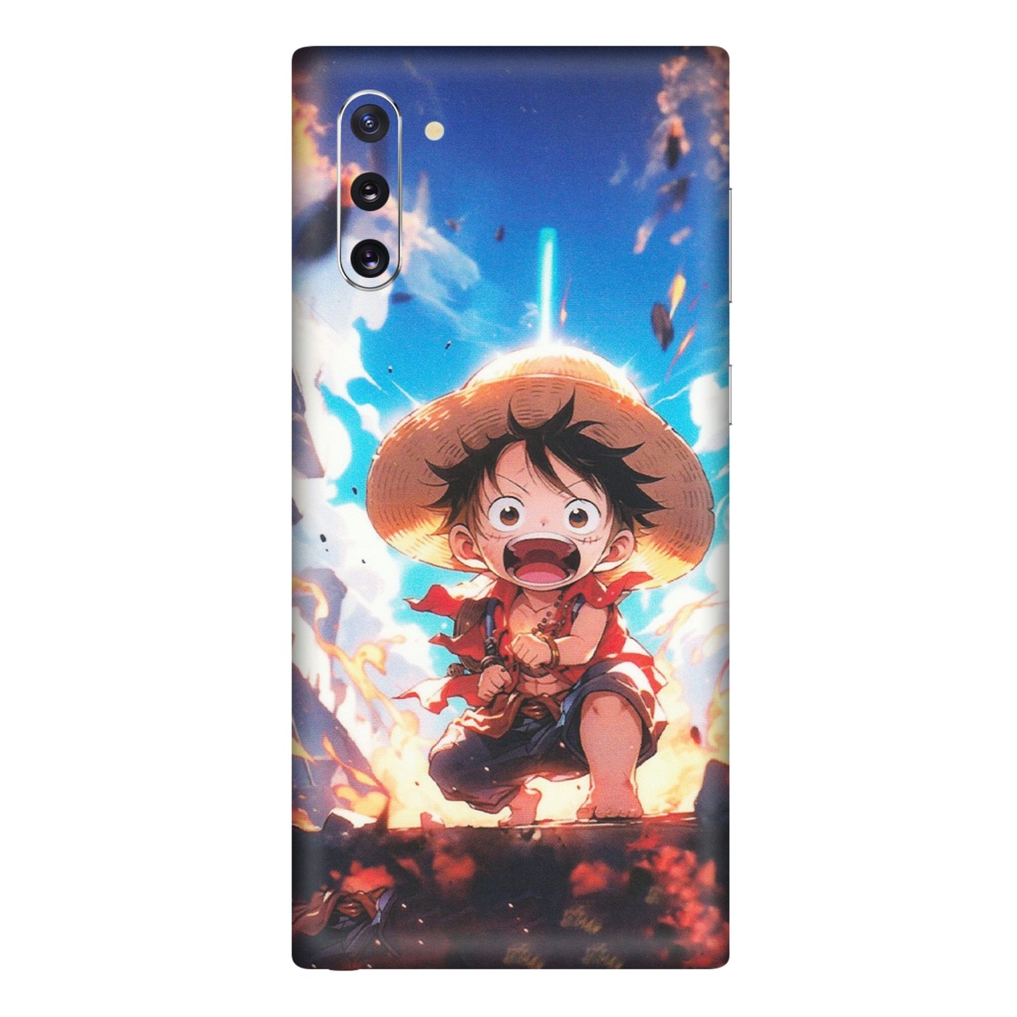 Samsung M/F/Note/Flip and C Phone Skins (All Models) - Toon One Piece Cute Character - Matte Finish (M-35) Samsung Galaxy Note 10