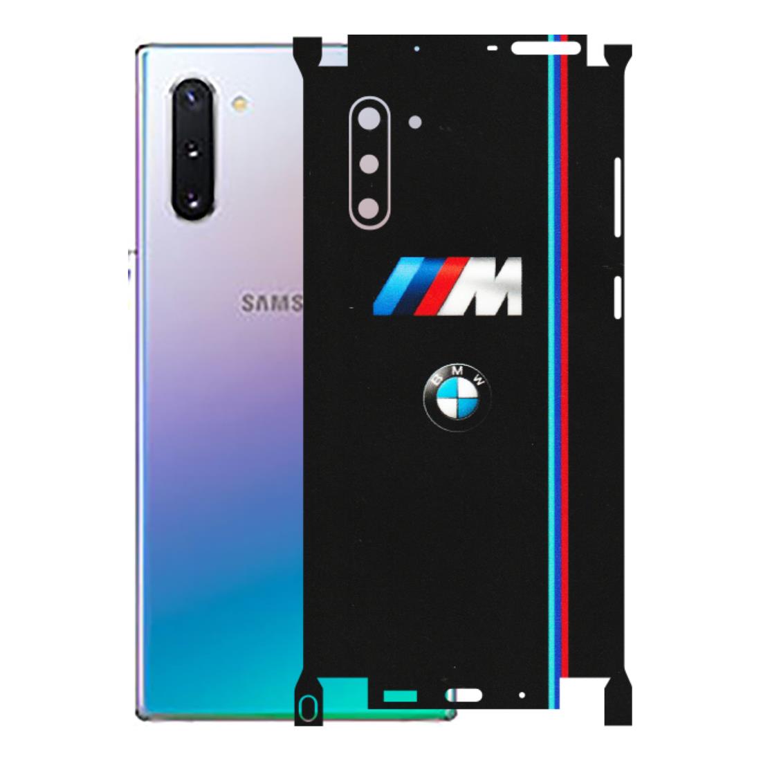 Samsung M/F/Note/Flip and C Phone Skins (All Models) - Styling With Black BMW - Matte Finish (M-74) Samsung Galaxy Note 10