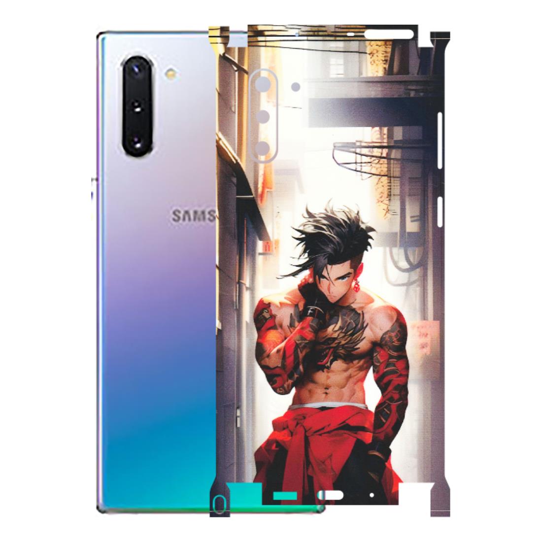 Samsung M/F/Note/Flip and C Phone Skins (All Models) - In the streets of Japan - Matte Finish (M-77) Samsung Galaxy Note 10