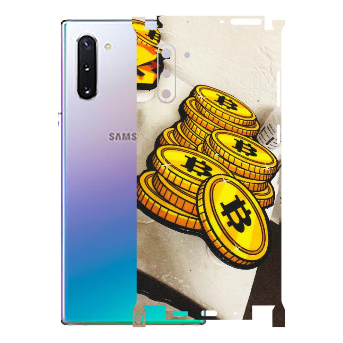 Samsung M/F/Note/Flip and C Phone Skins (All Models) - Billionaire Bitcoin Collection - Matte Finish (M-92) Samsung Galaxy Note 10