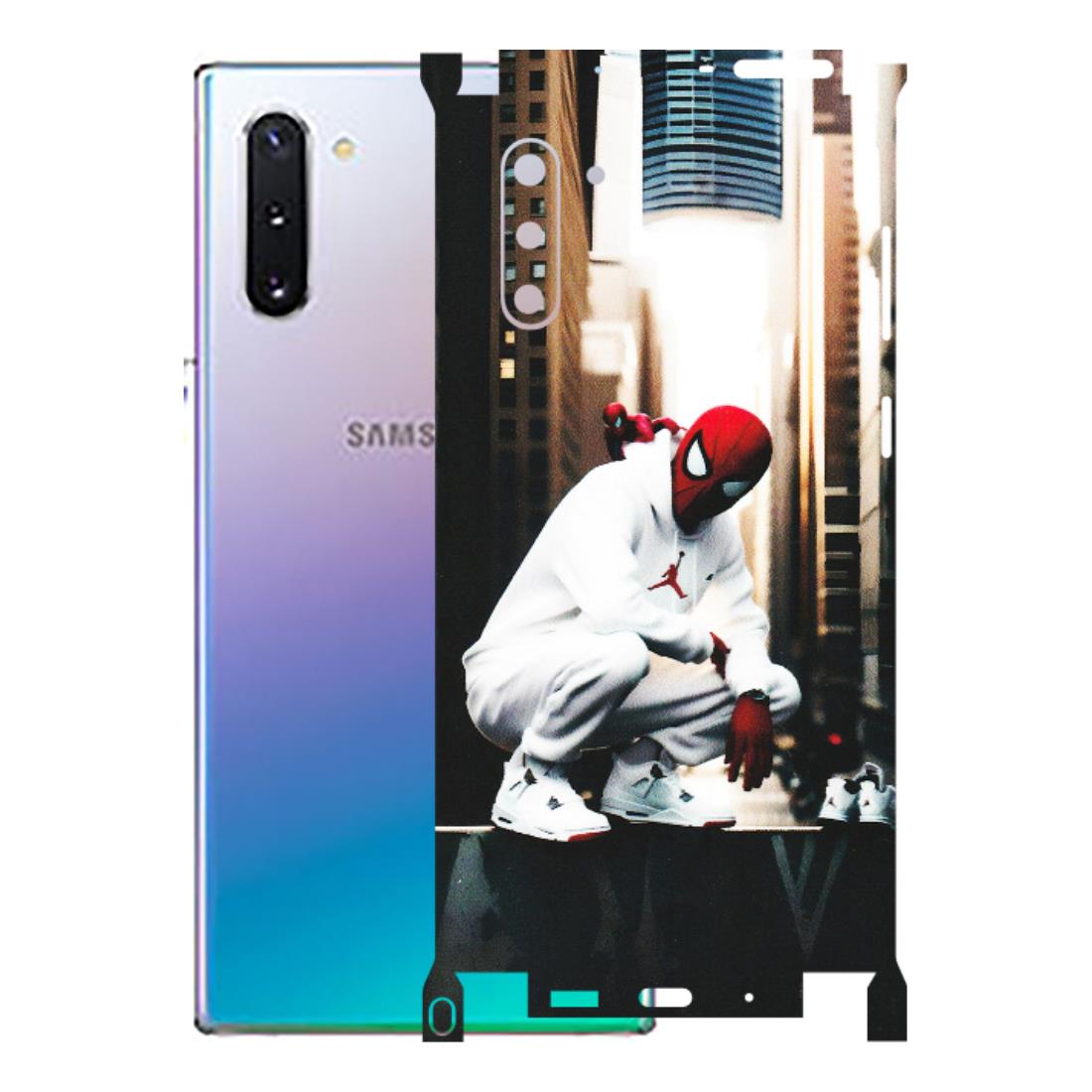 Samsung M/F/Note/Flip and C Phone Skins (All Models) - Sportsman Spider Man - Matte Finish (M-94) Samsung Galaxy Note 10