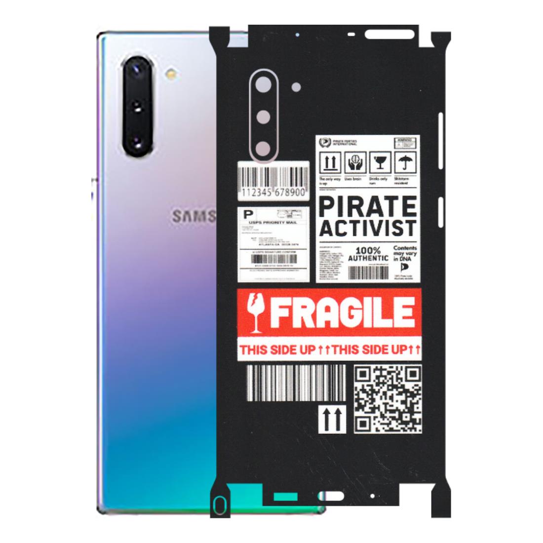 Samsung M/F/Note/Flip and C Phone Skins (All Models) - Handle With Care - Matte Finish (M-99) Samsung Galaxy Note 10