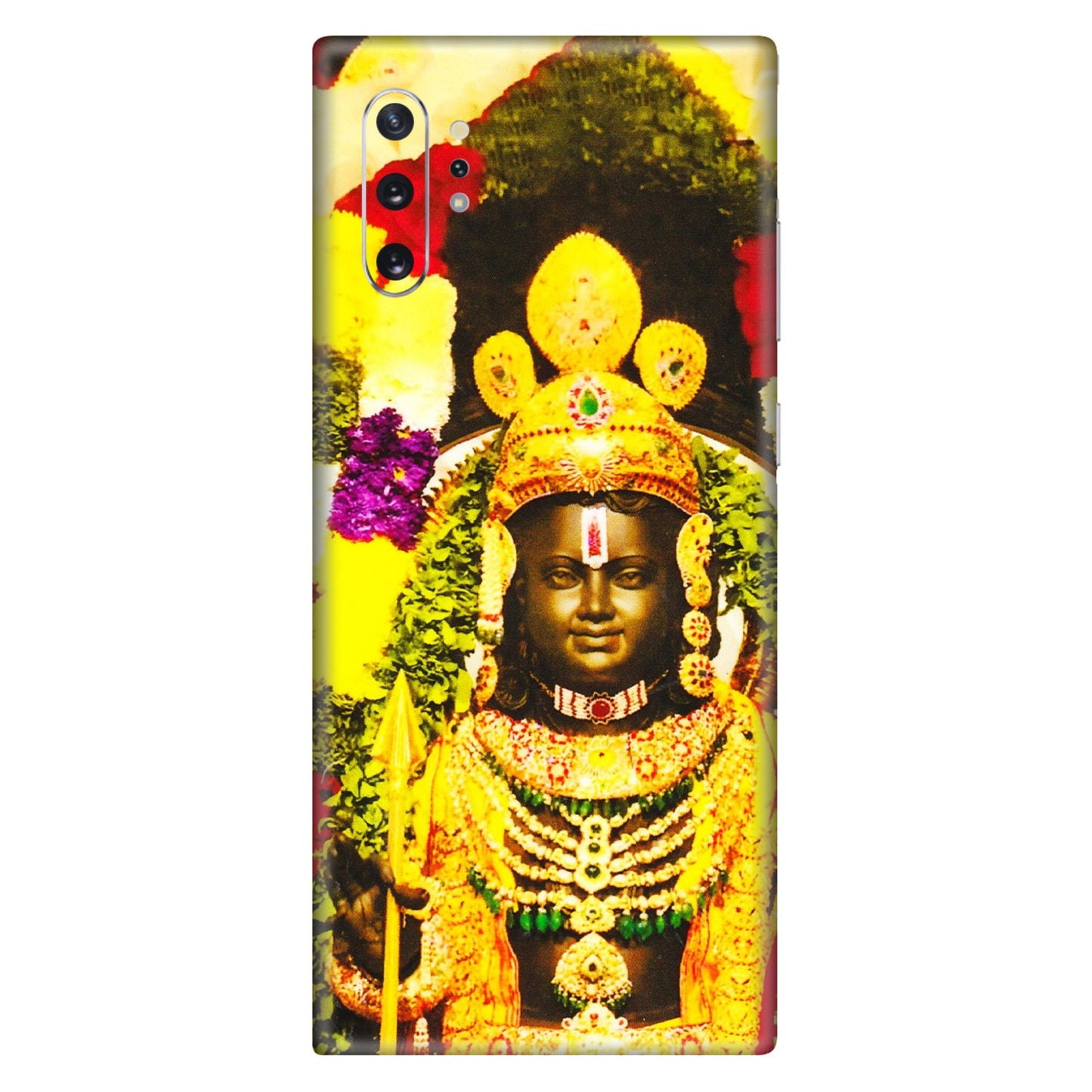 Samsung M/F/Note/Flip and C Phone Skins (All Models) - Ram Lalla Ayodhya - 3D Embossed Finish (L-103) Samsung Galaxy Note 10 Plus