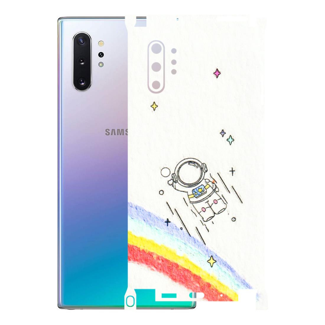Samsung M/F/Note/Flip and C Phone Skins (All Models) - Milkyway Astronaut - 3D Embossed Finish (L-110) Samsung Galaxy Note 10 Plus