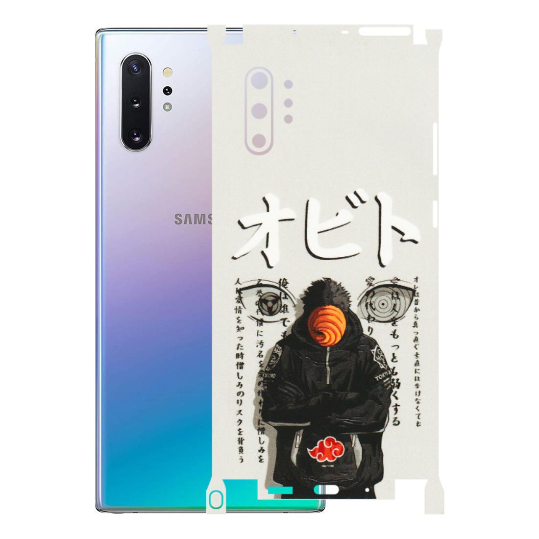 Samsung M/F/Note/Flip and C Phone Skins (All Models) - Obito Anime Eye - 3D Embossed Finish (L-19) Samsung Galaxy Note 10 Plus