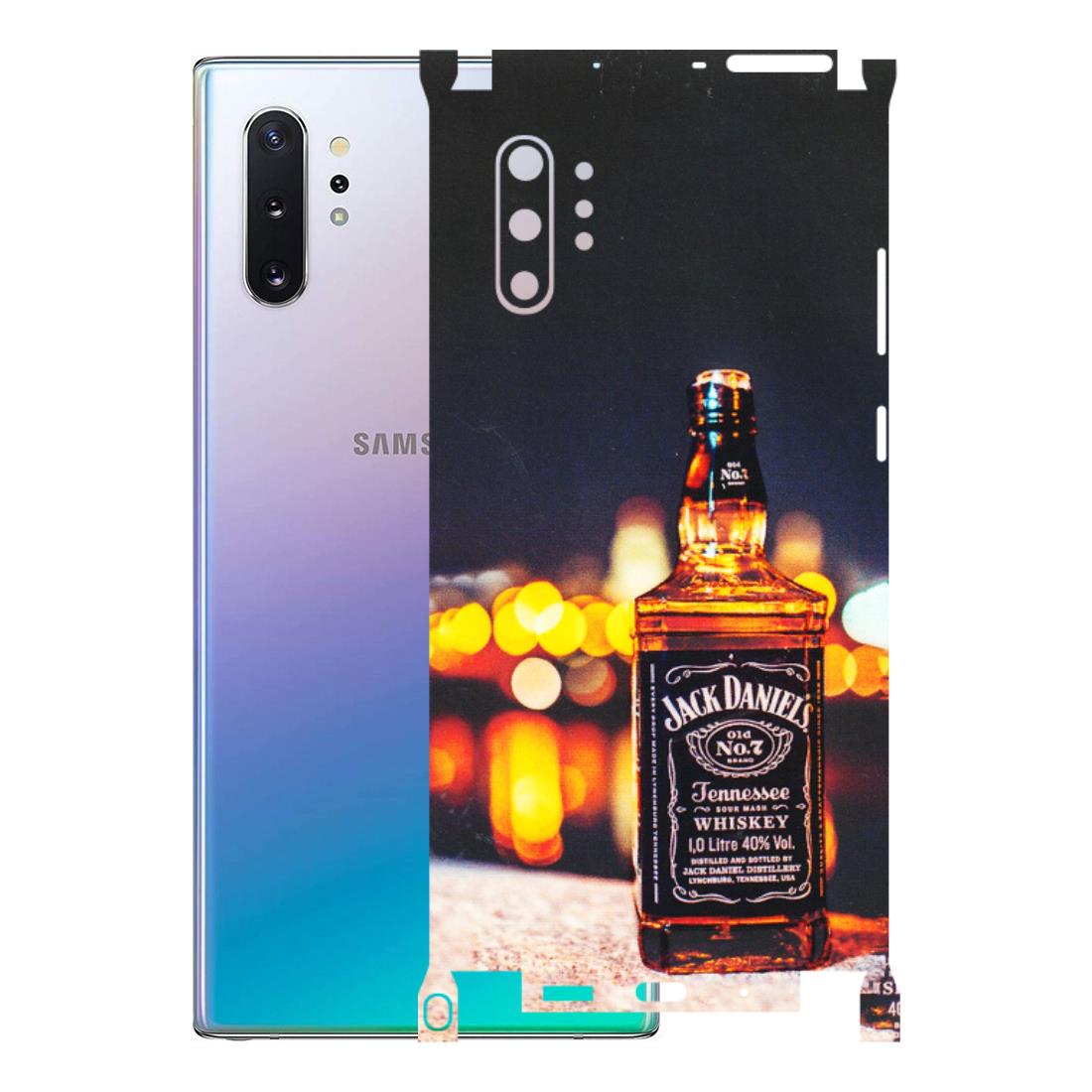 Samsung M/F/Note/Flip and C Phone Skins (All Models) - JD Whiskey Bottle - 3D Embossed Finish (L-20) Samsung Galaxy Note 10 Plus