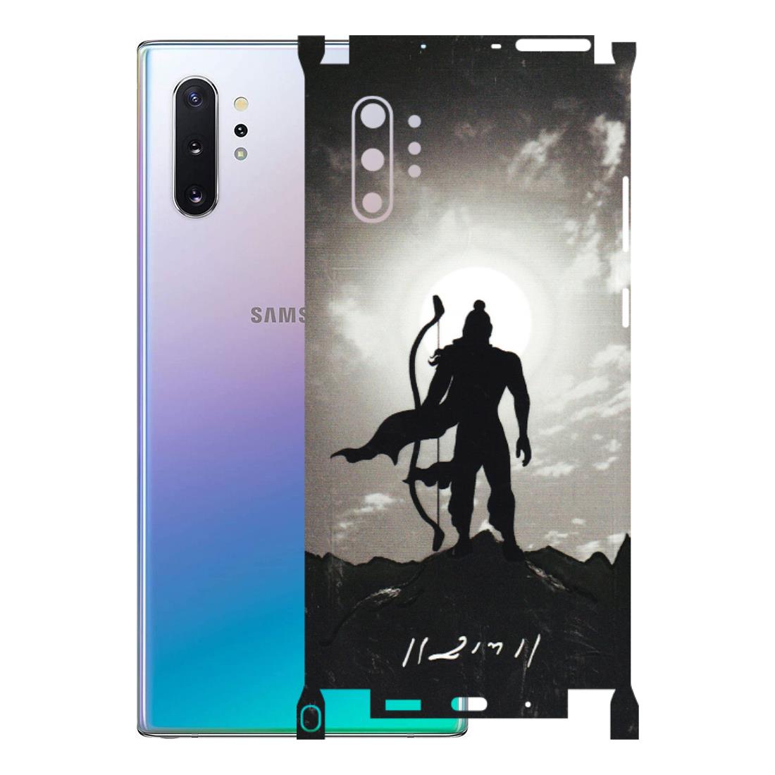 Samsung M/F/Note/Flip and C Phone Skins (All Models) - Jai Siya Ram - 3D Embossed Finish (L-200) Samsung Galaxy Note 10 Plus