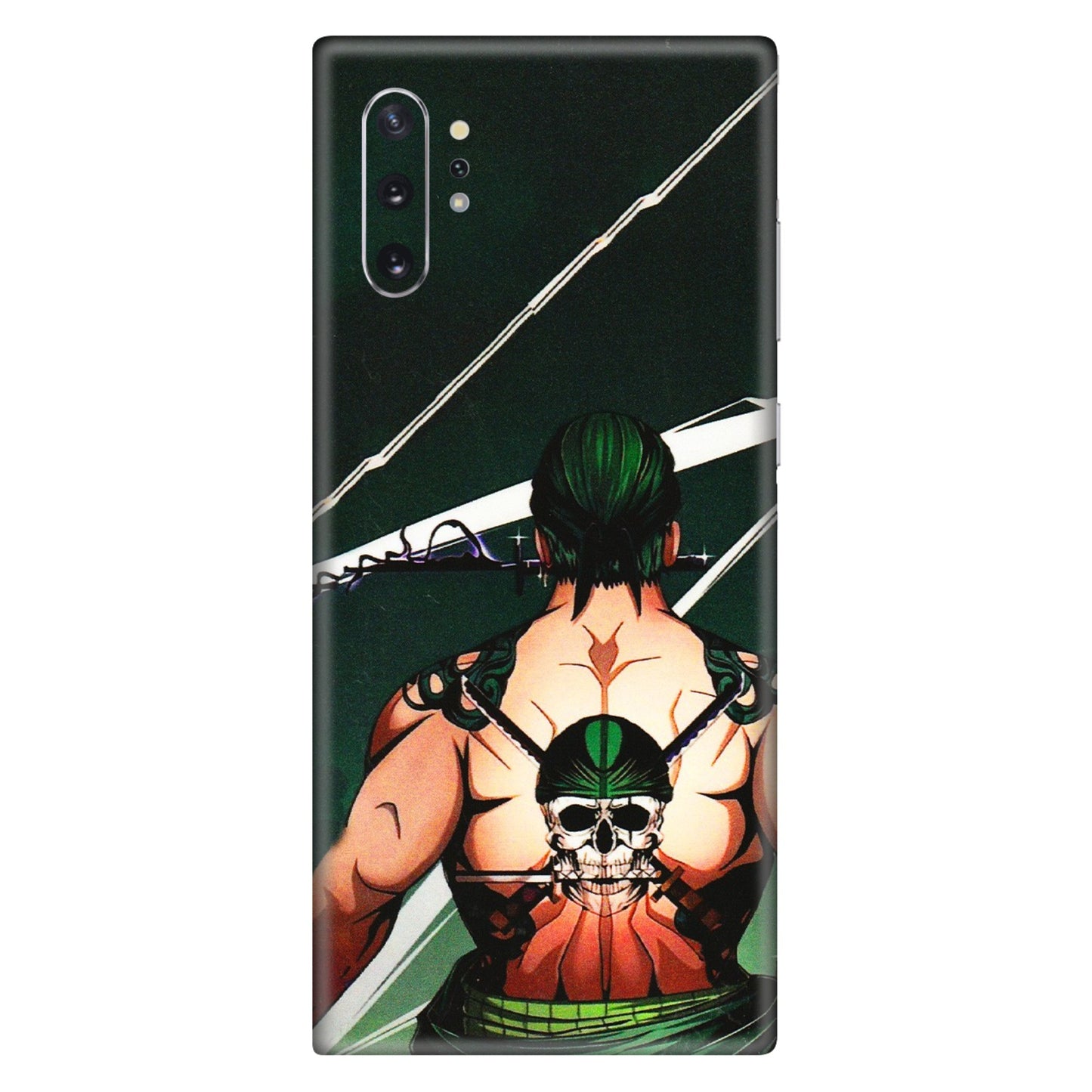 Samsung M/F/Note/Flip and C Phone Skins (All Models) - Zoro Anime - 3D Embossed Finish (L-23) Samsung Galaxy Note 10 Plus