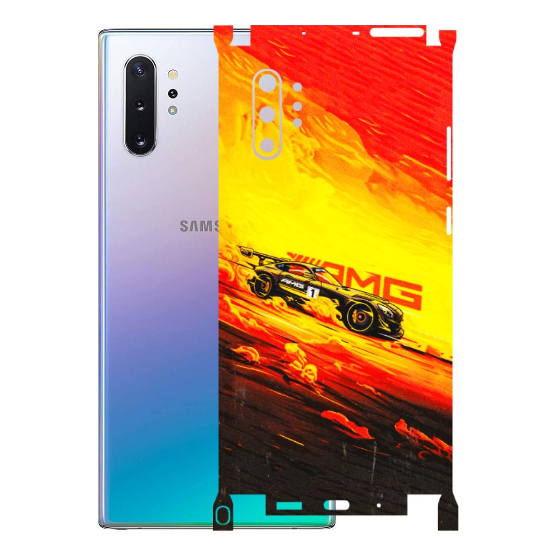 Samsung M/F/Note/Flip and C Phone Skins (All Models) - AMG Car Speed Cover - 3D Embossed Finish (L-256) Samsung Galaxy Note 10 Plus