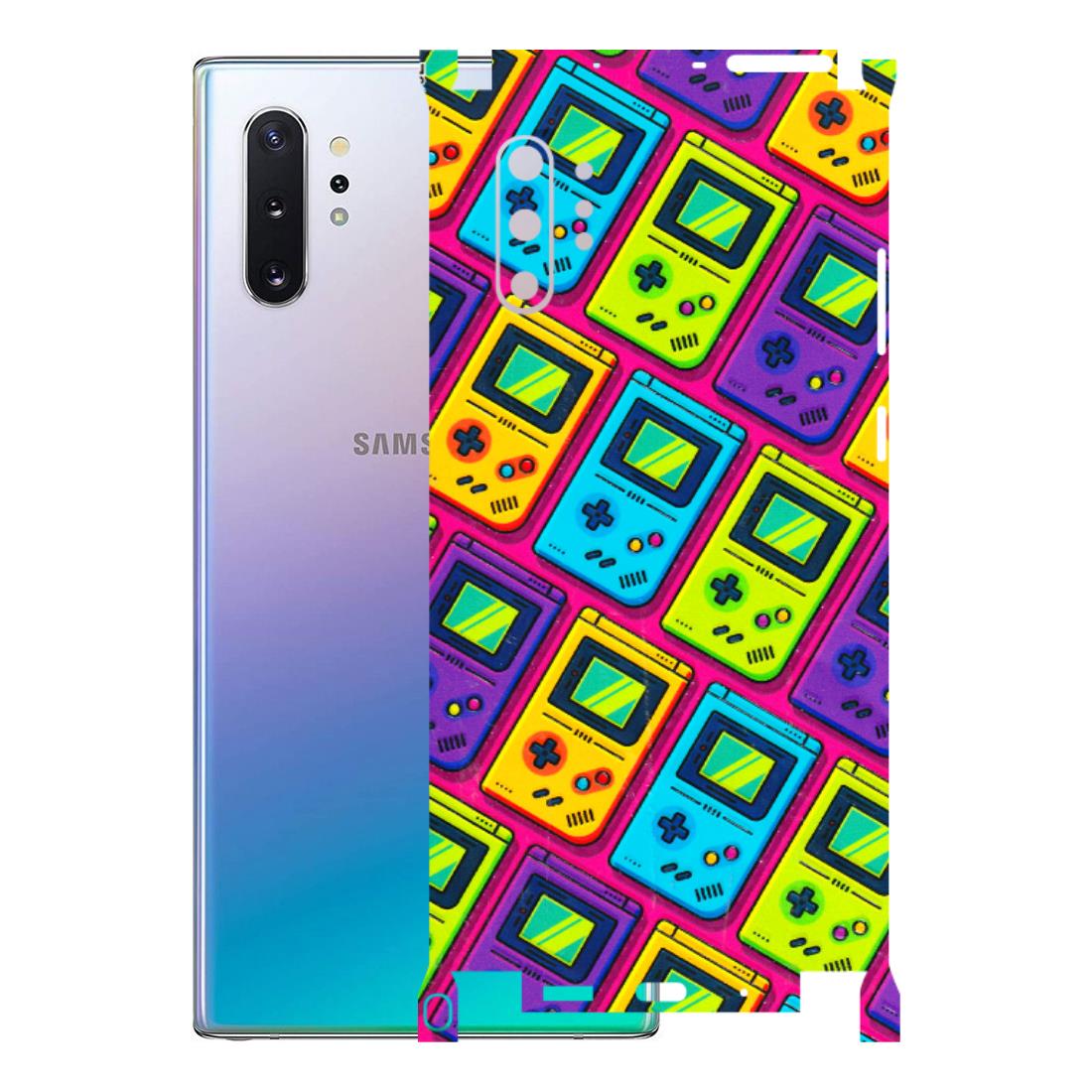 Samsung M/F/Note/Flip and C Phone Skins (All Models) - Gameboy Colourful - 3D Embossed Finish (L-266) Samsung Galaxy Note 10 Plus