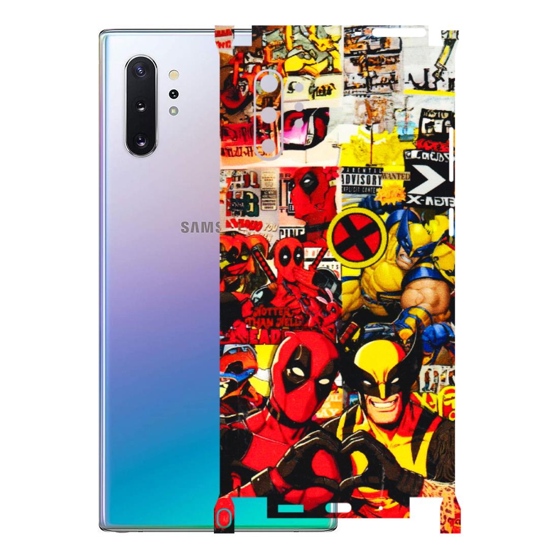 Samsung M/F/Note/Flip and C Phone Skins (All Models) - Spidy Wolverine - 3D Embossed Finish (L-310) Samsung Galaxy Note 10 Plus