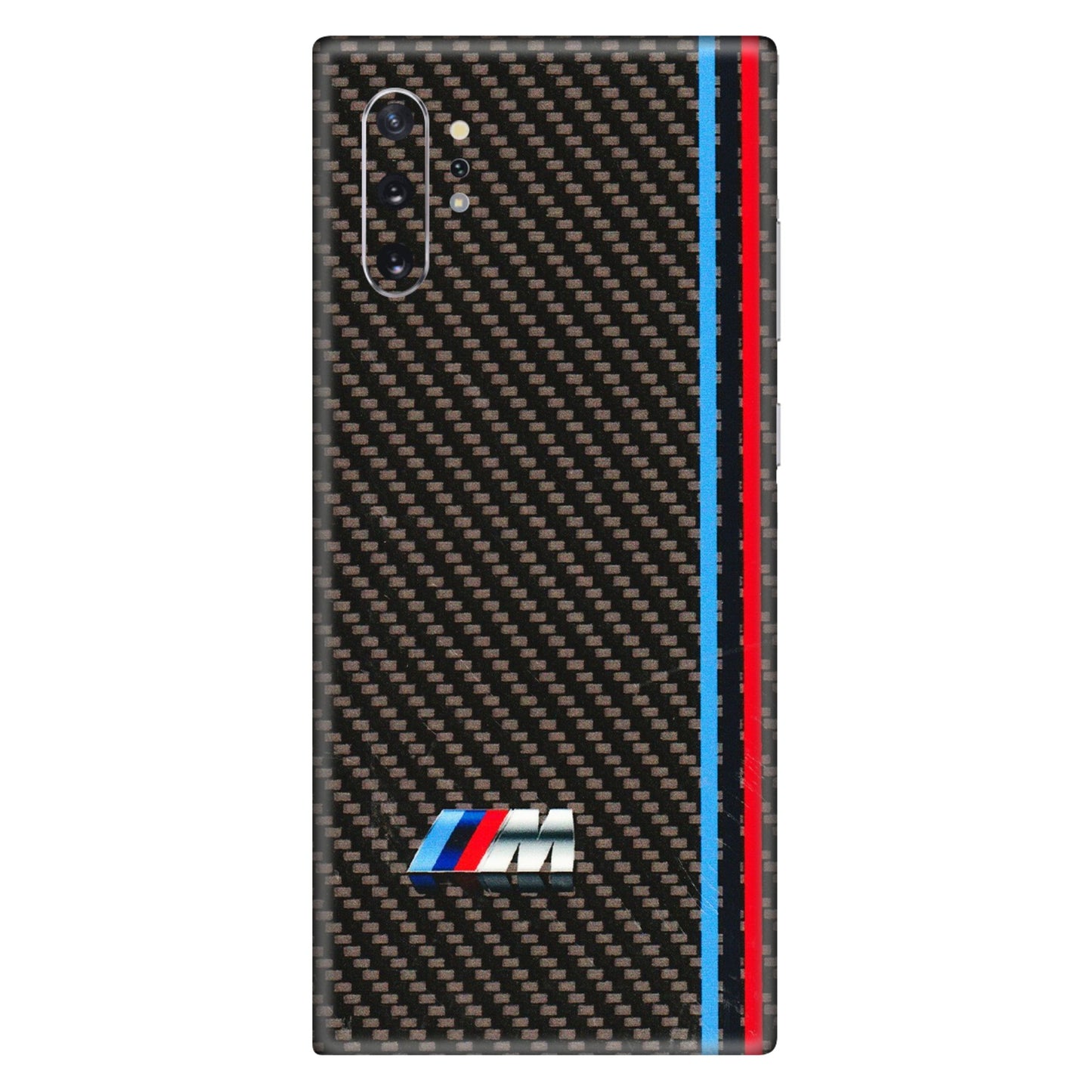 Samsung M/F/Note/Flip and C Phone Skins (All Models) - BM Carbon Fiber Feels - 3D Embossed Finish (L-38) Samsung Galaxy Note 10 Plus