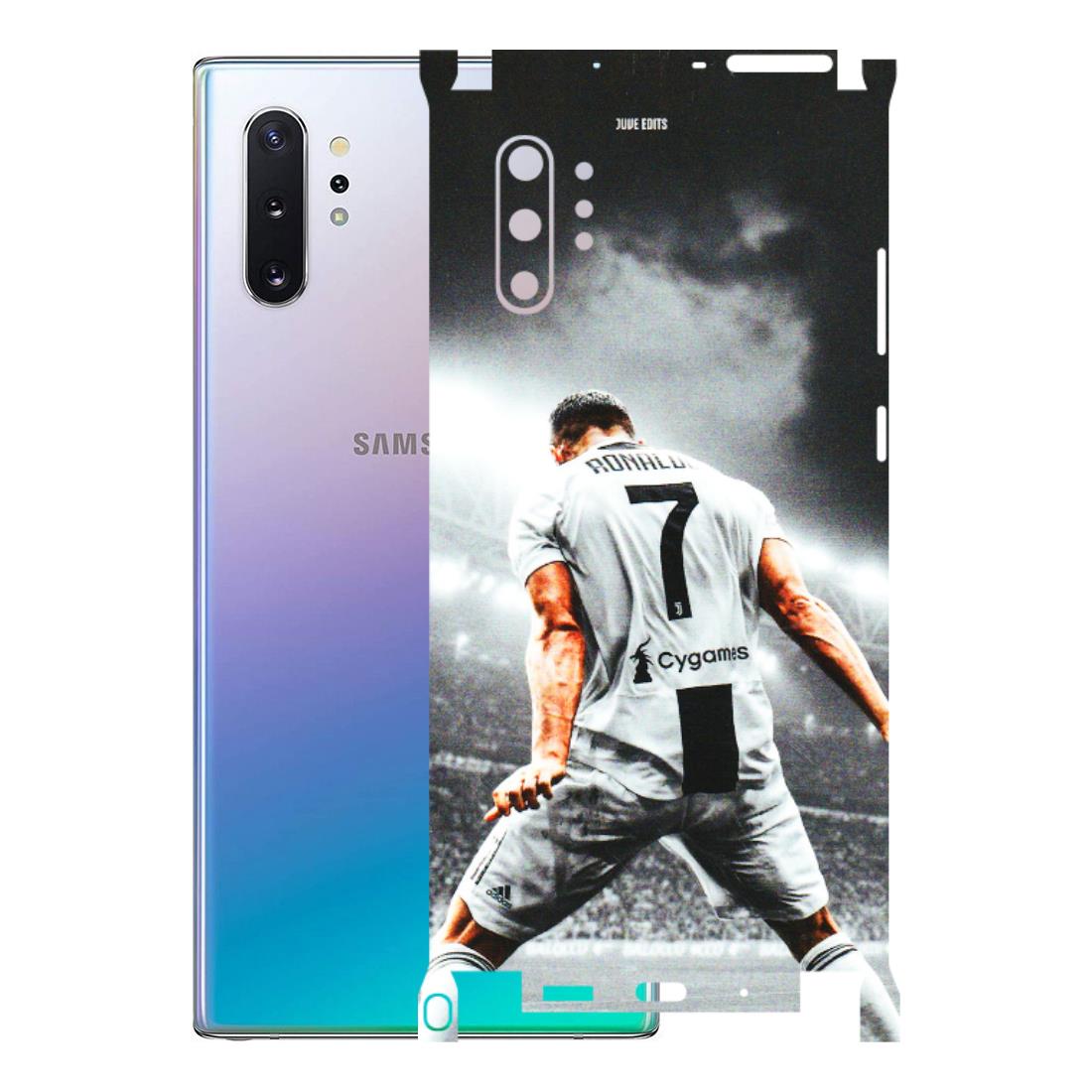 Samsung M/F/Note/Flip and C Phone Skins (All Models) - Ronaldo CR7 Crazy - 3D Embossed Finish (L-44) Samsung Galaxy Note 10 Plus
